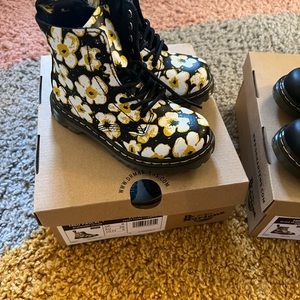 Floral Dr Martin toddler boots size 9